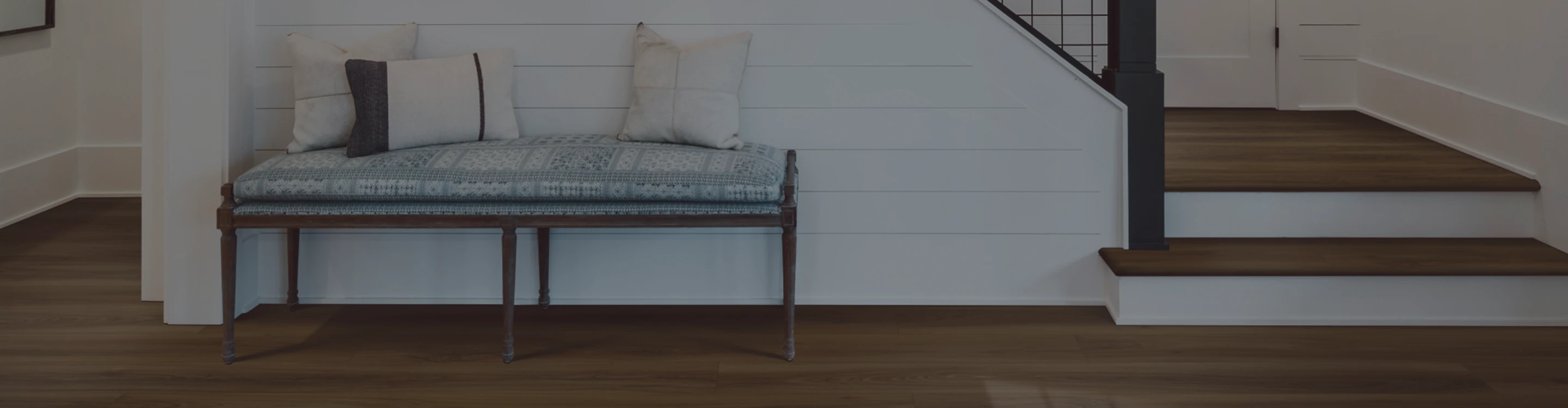hardwood flooring in foyer
